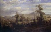 Louis Buvelot Between Tallarook and Yea 1880 Sweden oil painting art